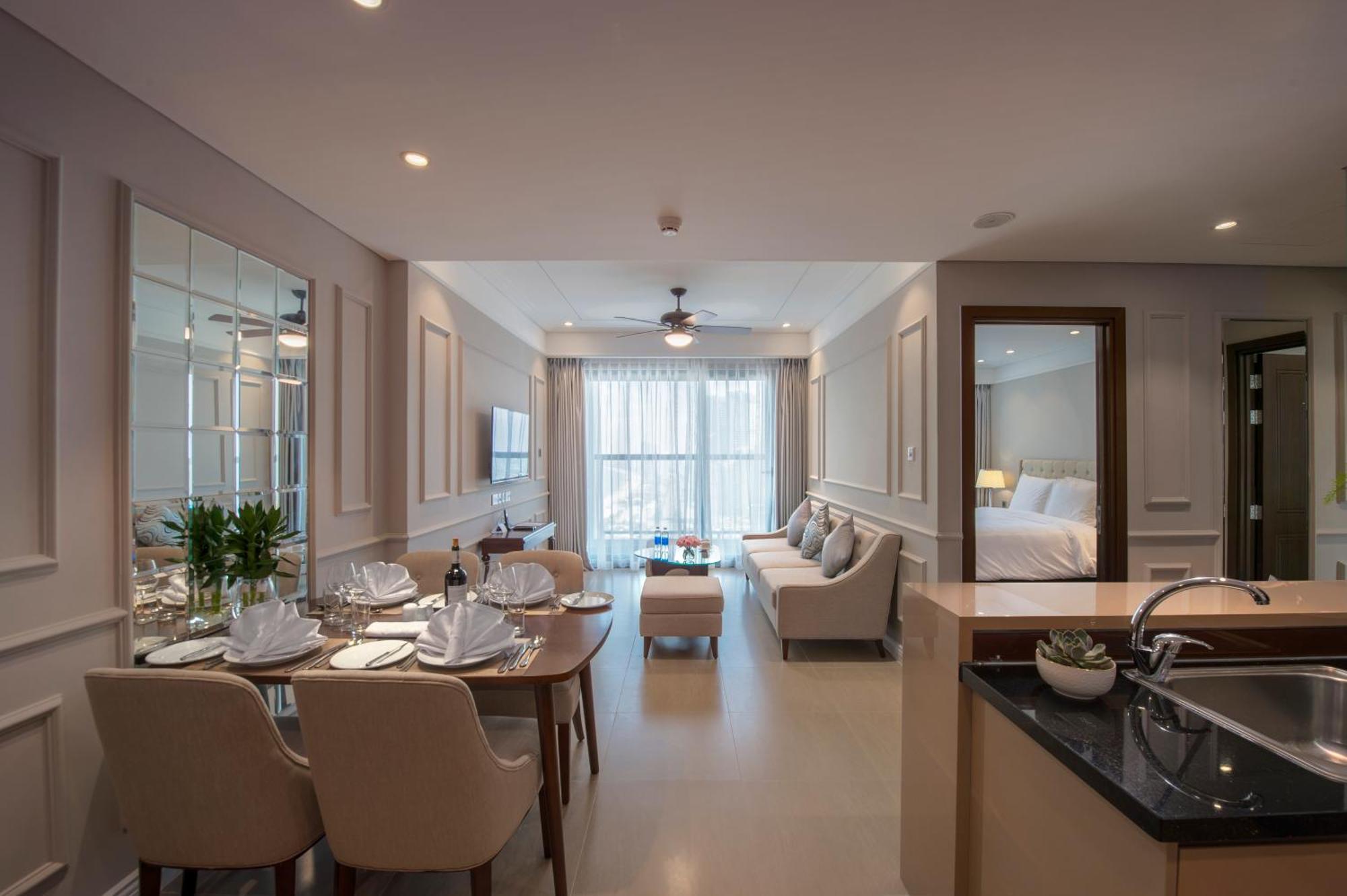 Luxury Beach Condo 5-Star, Rooftop Pool 다낭 외부 사진